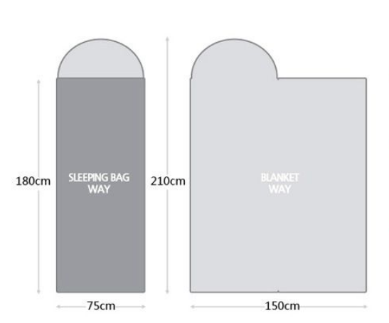 Outdoor Camping Adult Lightweight Sleeping Bag
