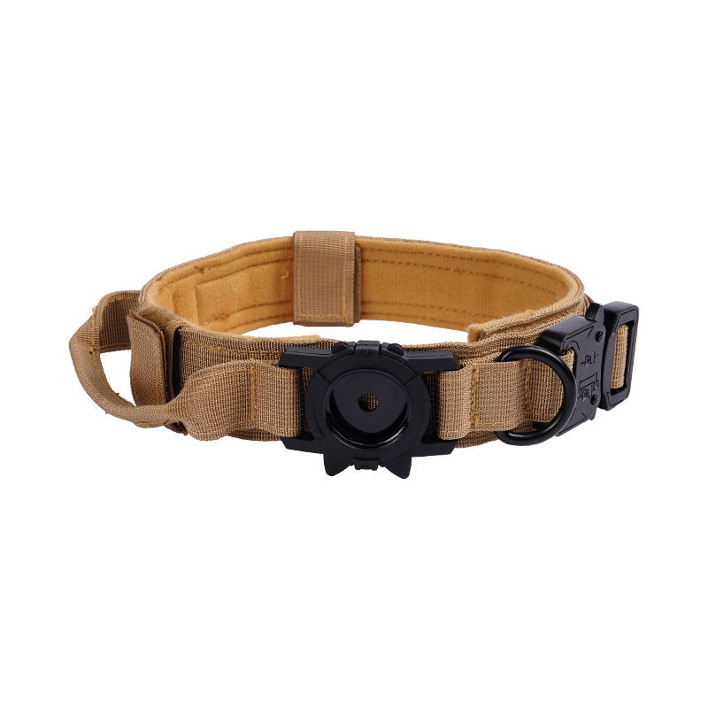 Dog Collar with AirTag holder