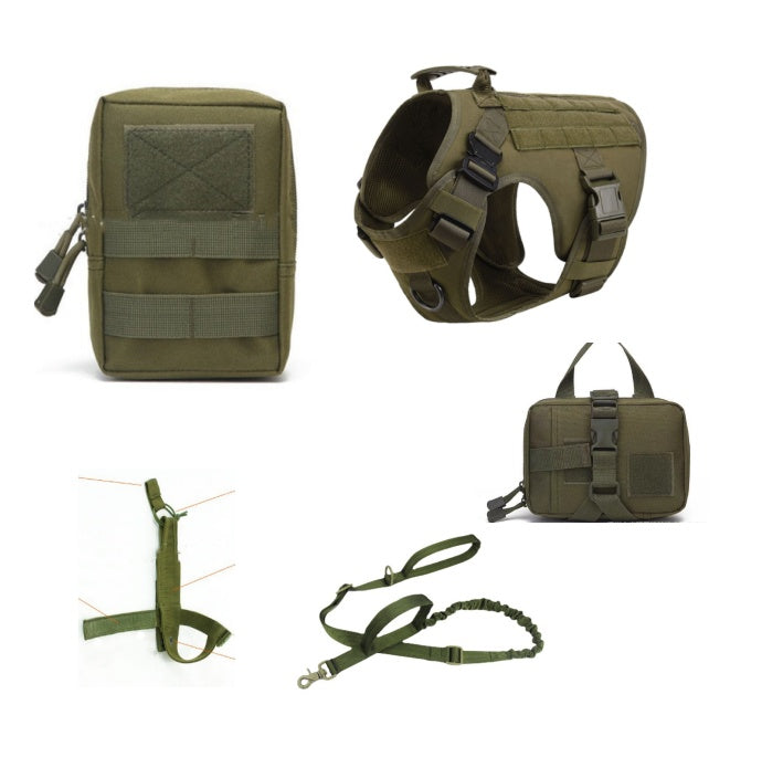 K9 Training Harness And Leash Set For All Breeds