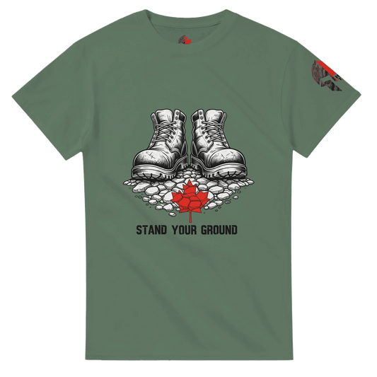 Hussar Tactical - Stand Your Ground Cotton T-Shirt - Black Fox Security Group