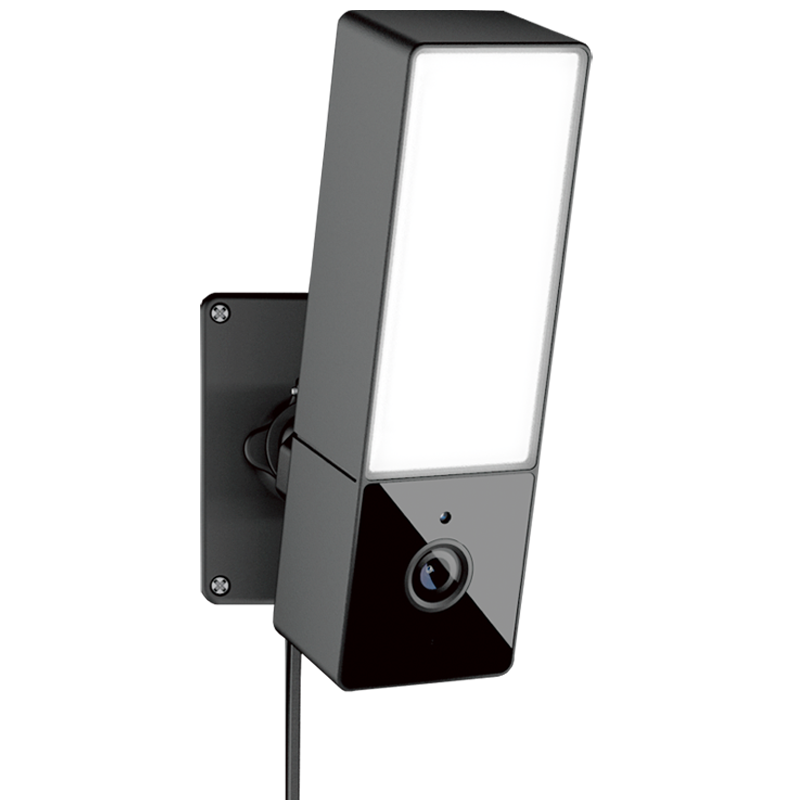 Floodlight Camera with Modern Design - Blackfoxsecurity floodlight-camera-with-modern-design,