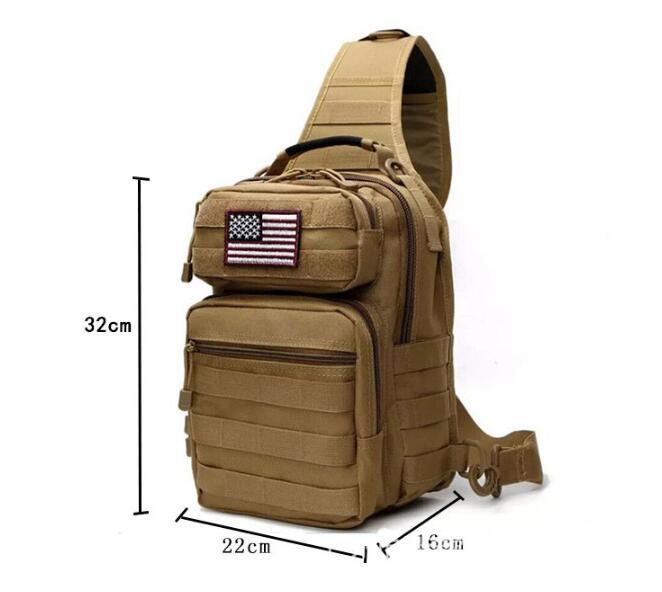 Crossbody Tactical Sling Bag - Black Fox Security Group