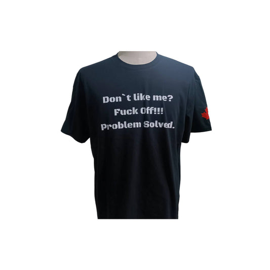 HT Don`t Like Me? Tshirt - Black Fox Security Group