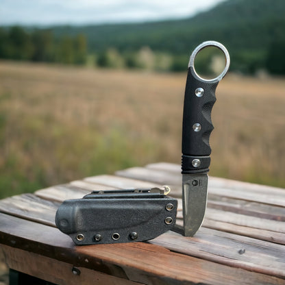 HT Fixed Blade Outdoor/Camping Knife - Black Fox Security Group