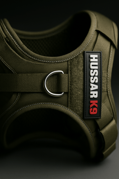 Hussar K9 Harness - Black Fox Security Group