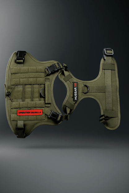 Hussar K9 Harness - Black Fox Security Group