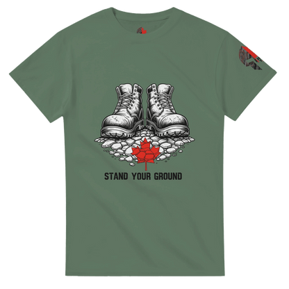 Hussar Tactical - Stand Your Ground Cotton T-Shirt - Black Fox Security Group