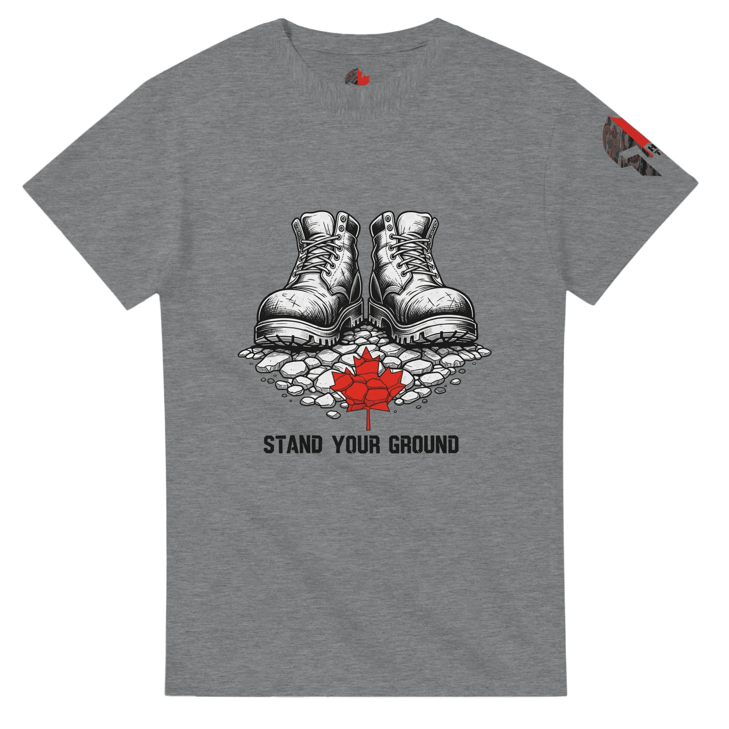 Hussar Tactical - Stand Your Ground Cotton T-Shirt - Black Fox Security Group