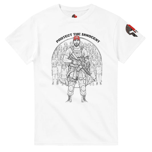 Hussar Tactical T-Shirt – Protect The Innocent - Black Fox Security Group