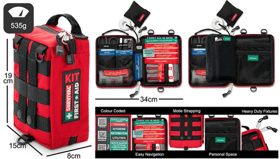 Mobility First Aid Kit - Black Fox Security Group