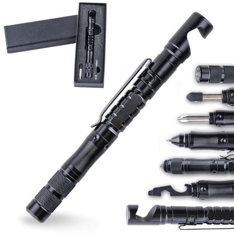 Multi Functional Everyday Pen - Black Fox Security Group