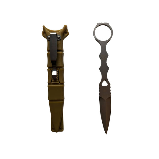 Spearpoint Fixed blade knife - Black Fox Security Group