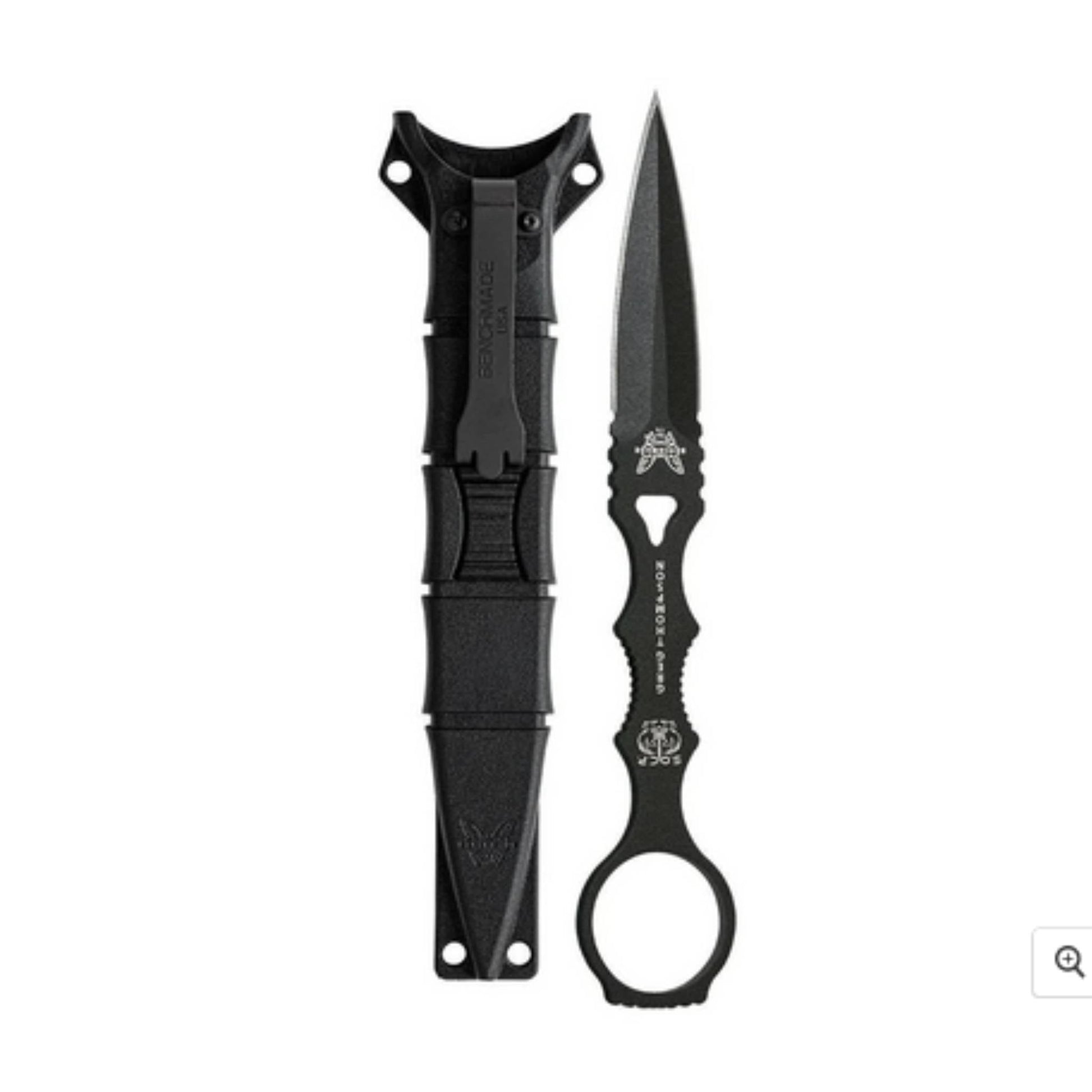 Spearpoint Fixed blade knife - Black Fox Security Group