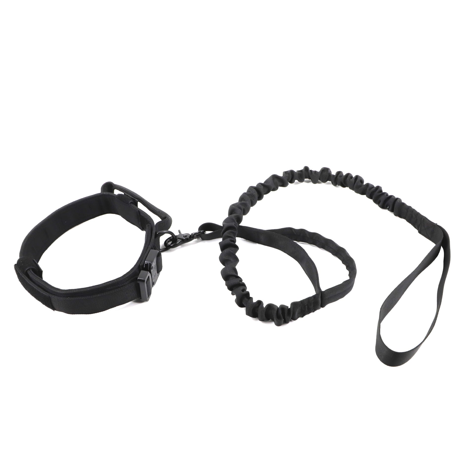Tactical K9 Collar And Leash - Black Fox Security Group