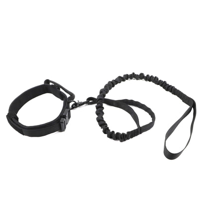 Tactical K9 Collar And Leash - Black Fox Security Group
