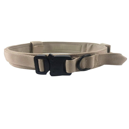 Tactical K9 Collar And Leash - Black Fox Security Group