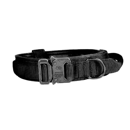 Tactical K9 Collar And Leash - Black Fox Security Group