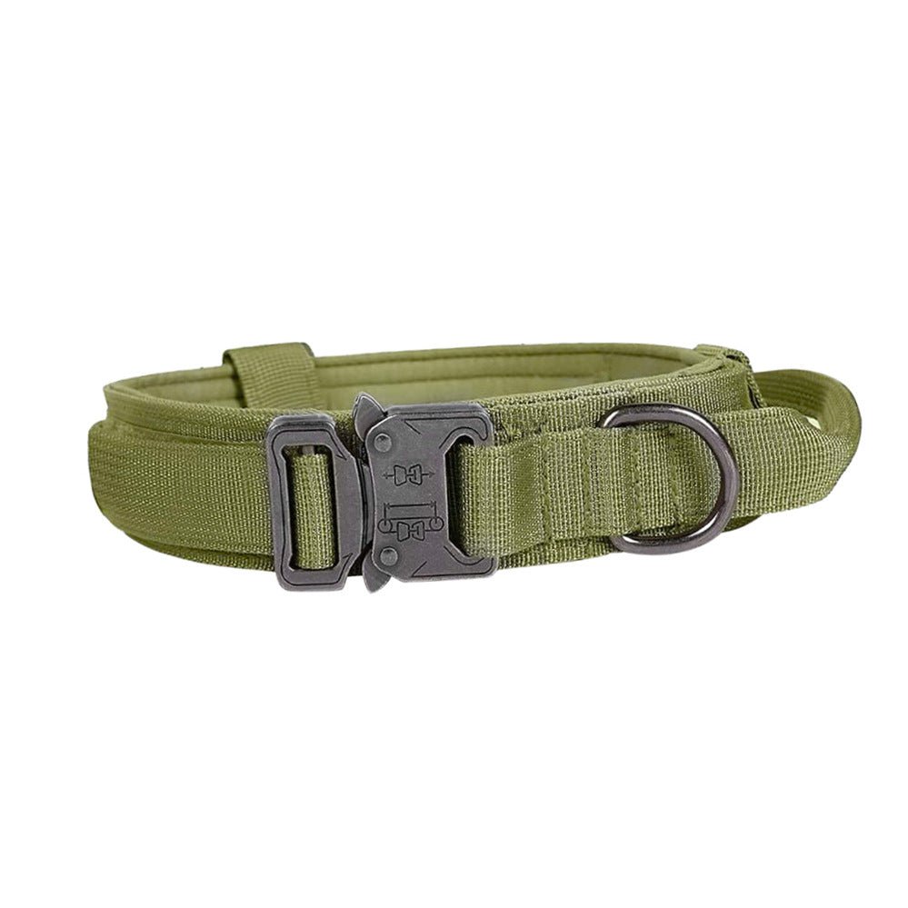 Tactical K9 Collar And Leash - Black Fox Security Group