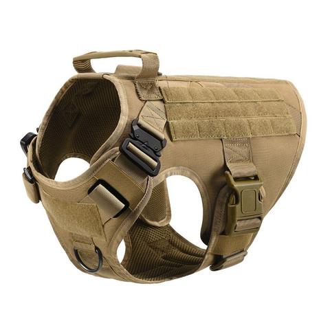 Tactical K9 Harness (for larger breeds) - Black Fox Security Group