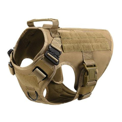 Tactical K9 Harness (for larger breeds) - Black Fox Security Group