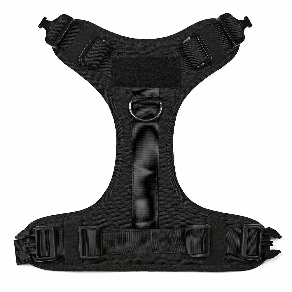 Tactical K9 Harness (for larger breeds) - Black Fox Security Group
