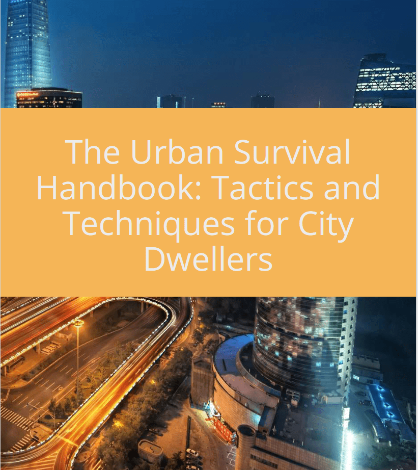 The Urban Survival Handbook: Tactics and Techniques for City Dwellers - Black Fox Security Group