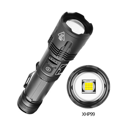 Tactical Flashlight With Pen Clip