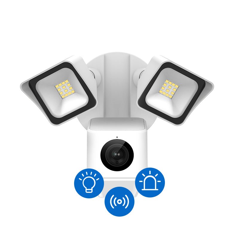 Smart Floodlight Camera - Black Fox Security Group