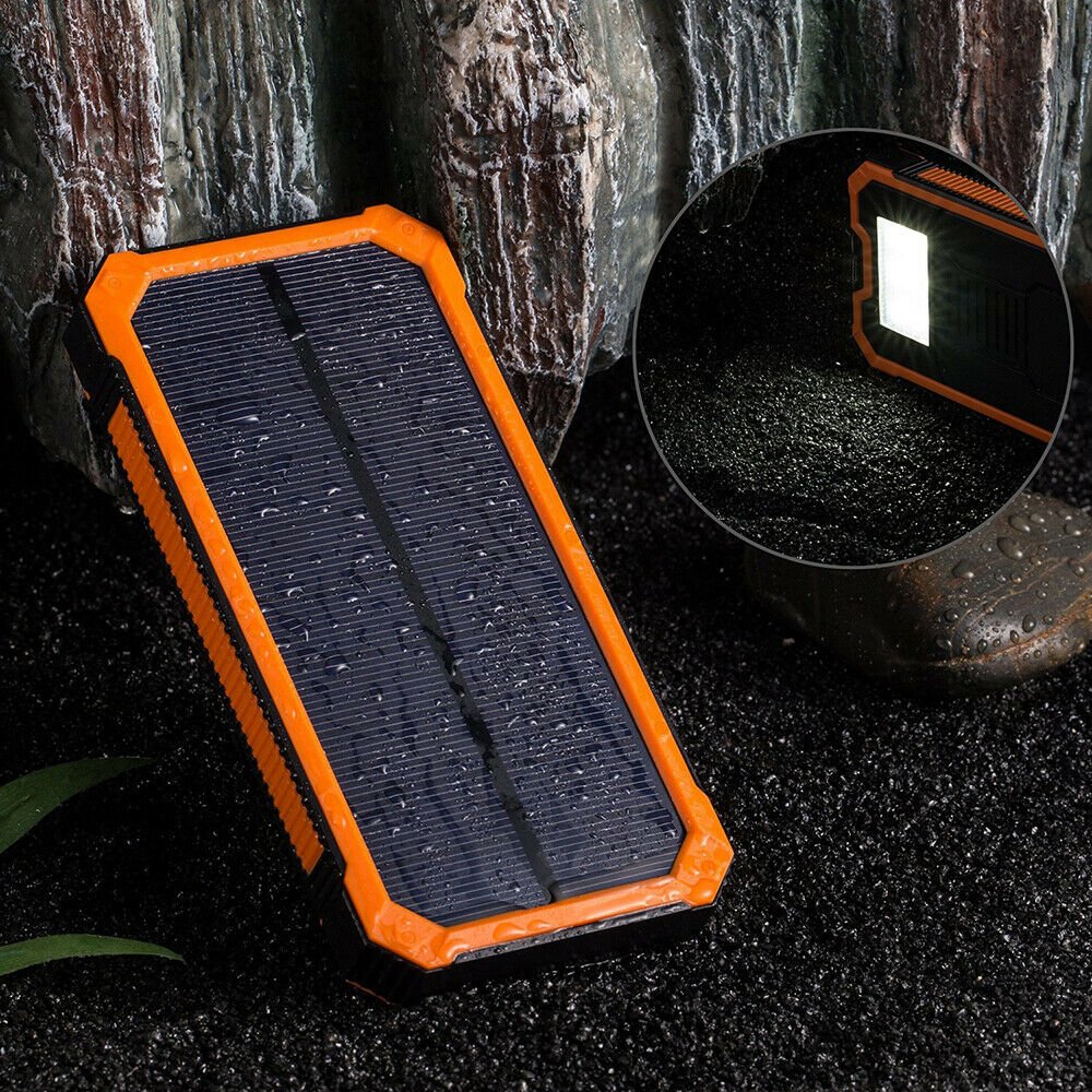 Solar Power Bank - Black Fox Security Group
