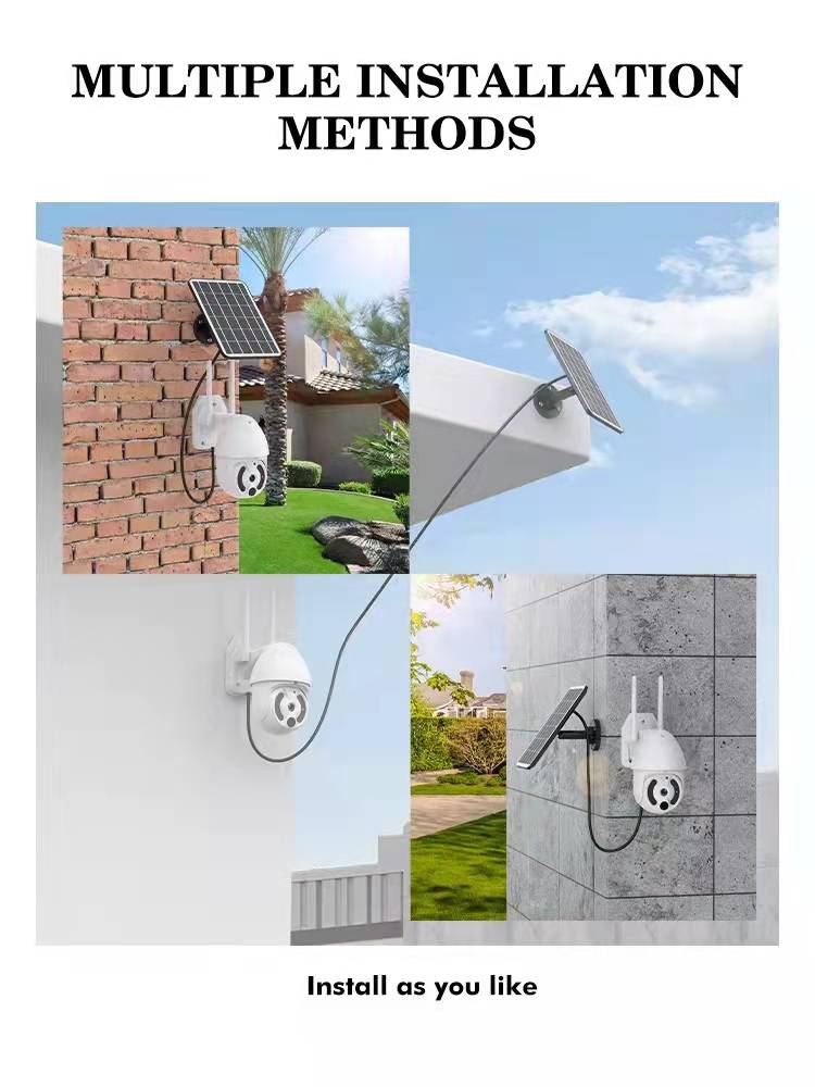 Solar PTZ Battery Camera - Black Fox Security Group