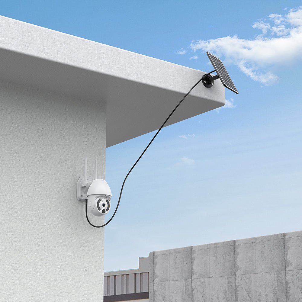 Solar PTZ Battery Camera - Black Fox Security Group