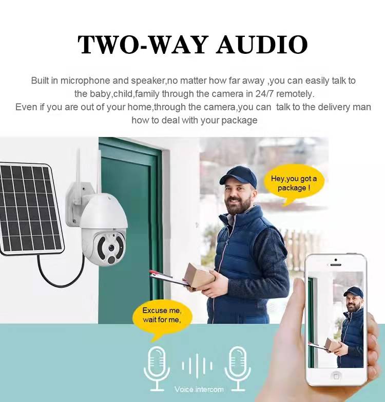 Solar PTZ Battery Camera - Black Fox Security Group