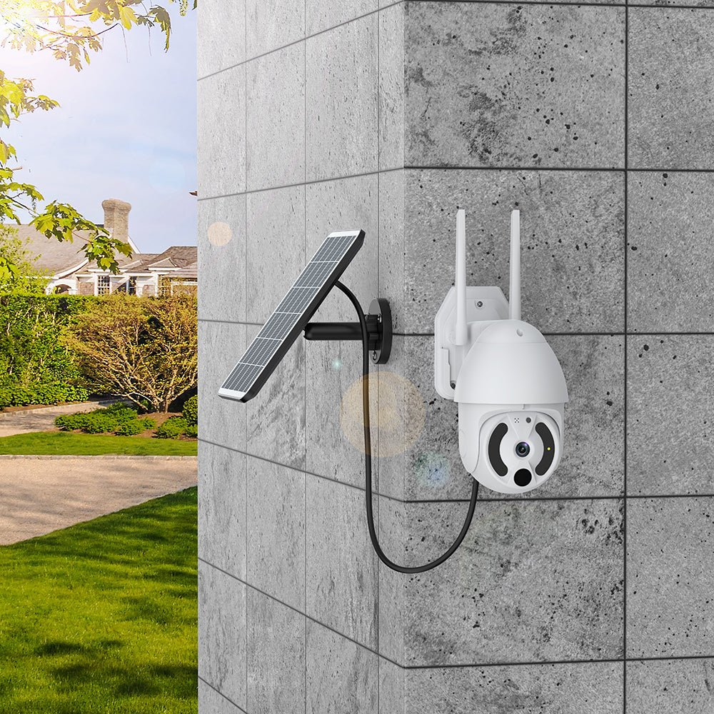 Solar PTZ Battery Camera - Black Fox Security Group