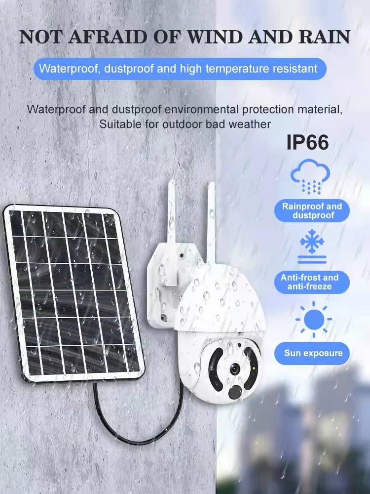 Solar PTZ Battery Camera - Black Fox Security Group