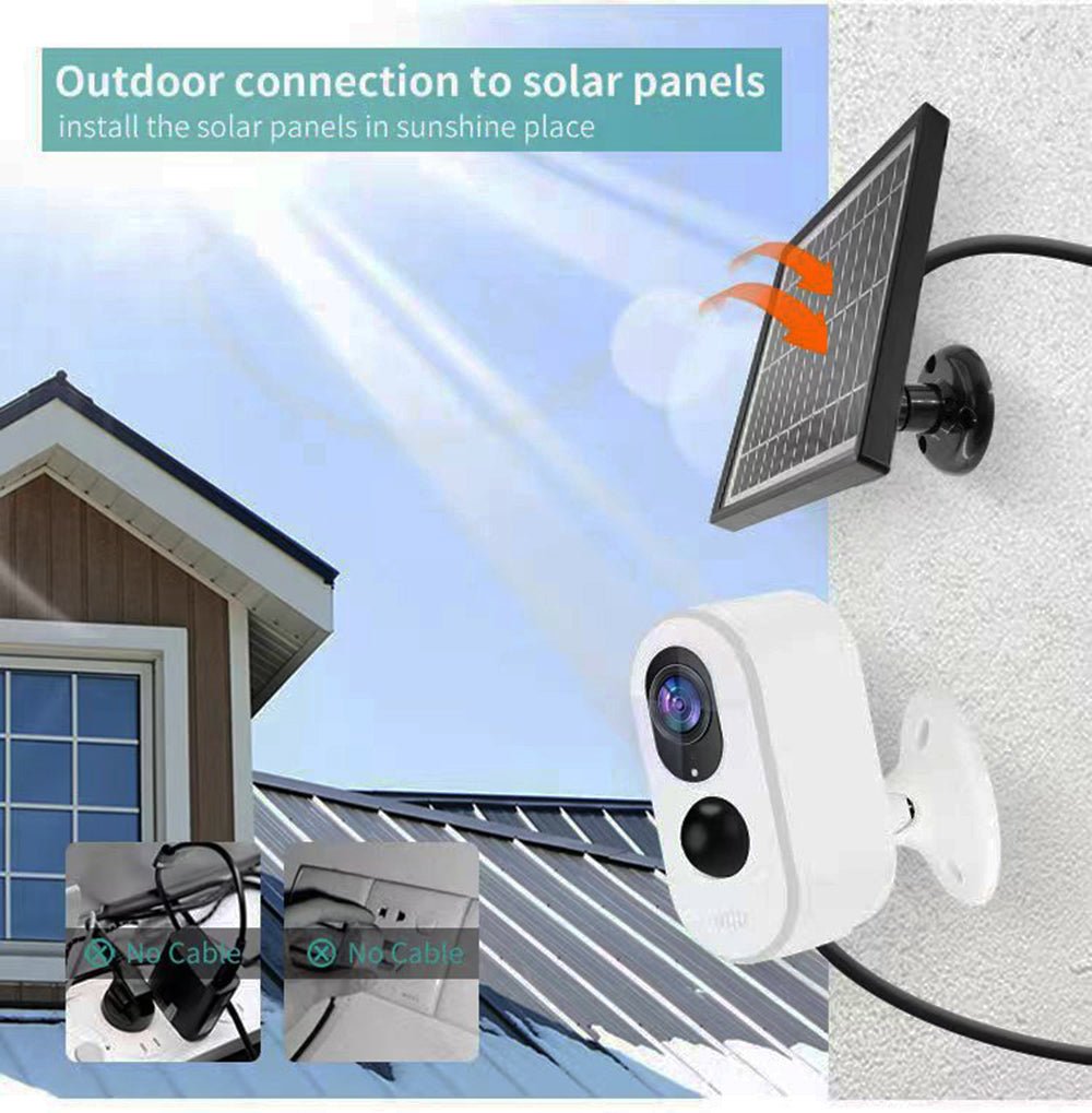 Solar WiFi Camera - Black Fox Security Group