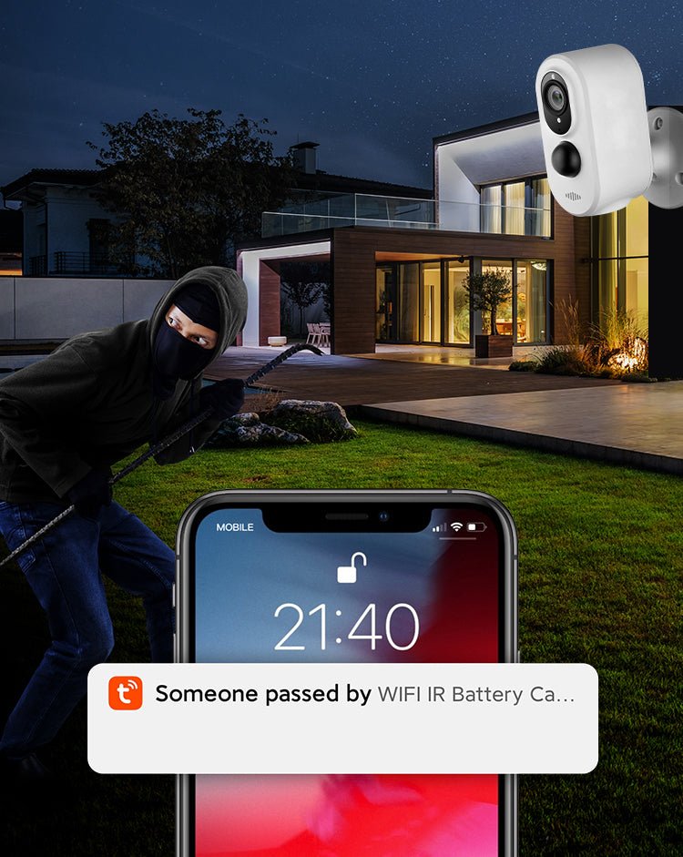 Solar WiFi Camera - Black Fox Security Group