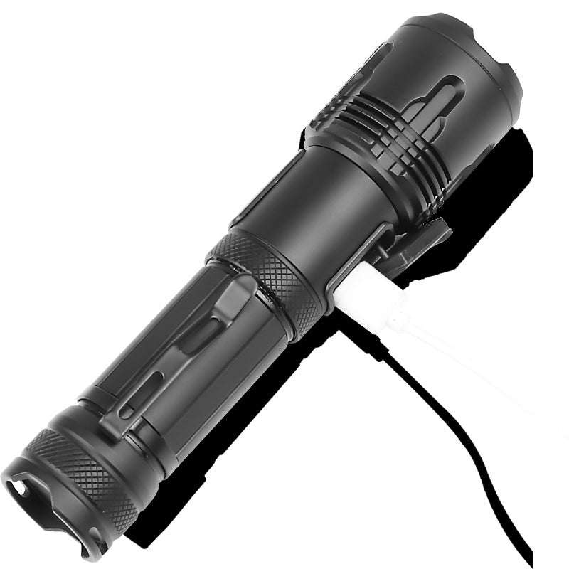 Tactical Flashlight With Pen Clip - Black Fox Security Group